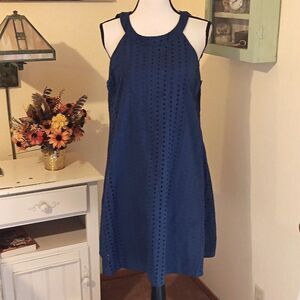 Miami Atlanta Eyelet Swing Dress Coastal Cowgirl Cottagecore